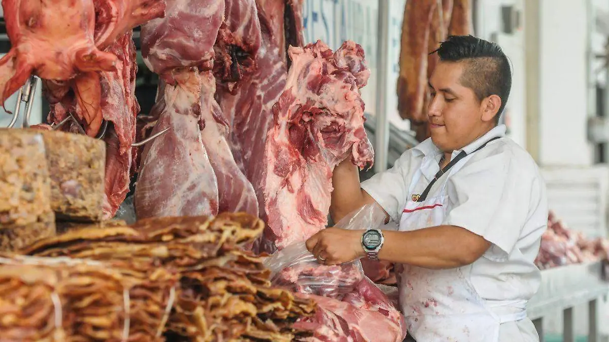 Venta de carne roja